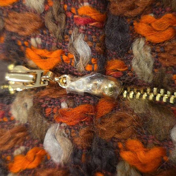 Kate Spade Brown and Orange Mini Skirt - Picture 5 of 6